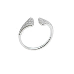 Load image into Gallery viewer, 925 Sterling Silver Open-Top Ring - SILVER OCEAN 925 Sterling Silver Open-Top Ring
