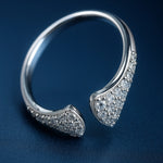Load image into Gallery viewer, 925 Sterling Silver Open-Top Ring - SILVER OCEAN 925 Sterling Silver Open-Top Ring
