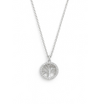 Load image into Gallery viewer, Elegant Silver Tree of Life Pendant Necklace Silver Ocean Elegant Silver Tree of Life Pendant Necklace

