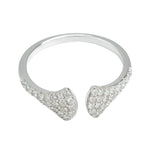 Load image into Gallery viewer, 925 Sterling Silver Open-Top Ring - SILVER OCEAN 925 Sterling Silver Open-Top Ring
